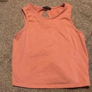 A cute tie tank top
